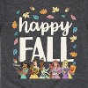 Girls' - Disney Princess - Happy Fall Short Sleeve Graphic T-Shirt - 2 of 4