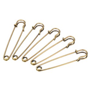 Unique Bargains Large Metal Sturdy Sewing Safety Pins for Blankets 20 Pcs - 1 of 4