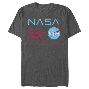 Men's NASA Space Vacation Expert Out Of This World! T-Shirt - 1 of 4