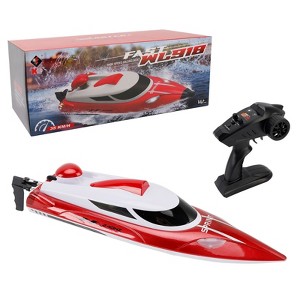 Topteng RC Jet Boat, High-Speed Remote Control Boat for Kid's Gift - 1 of 4