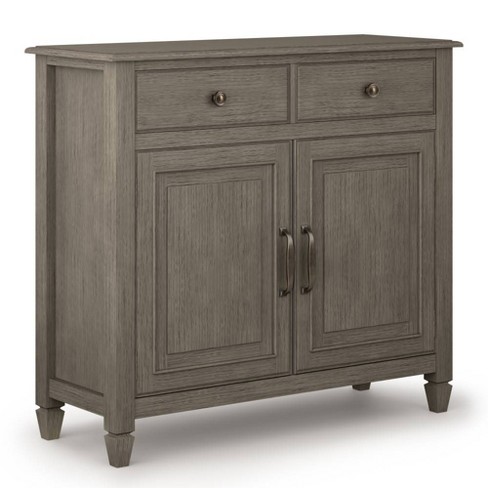 Hampshire Entryway Storage Cabinet Farmhouse Gray WyndenHall