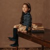 Hope & Henry Girls' Ponte Pleated Uniform Skort, Toddler - 3 of 4