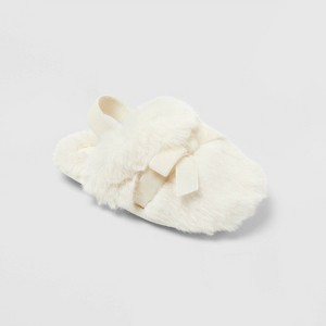 Toddler Adler Plush Scuff Slipper - Cat & Jack™ - 1 of 4