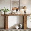 Tribesigns 63" Long Narrow Wood Console Table - 2 of 4