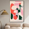 Art Remedy Scattered Petals Shapes Contemporary Shapes Abstract Wall Art Framed - 2 of 4