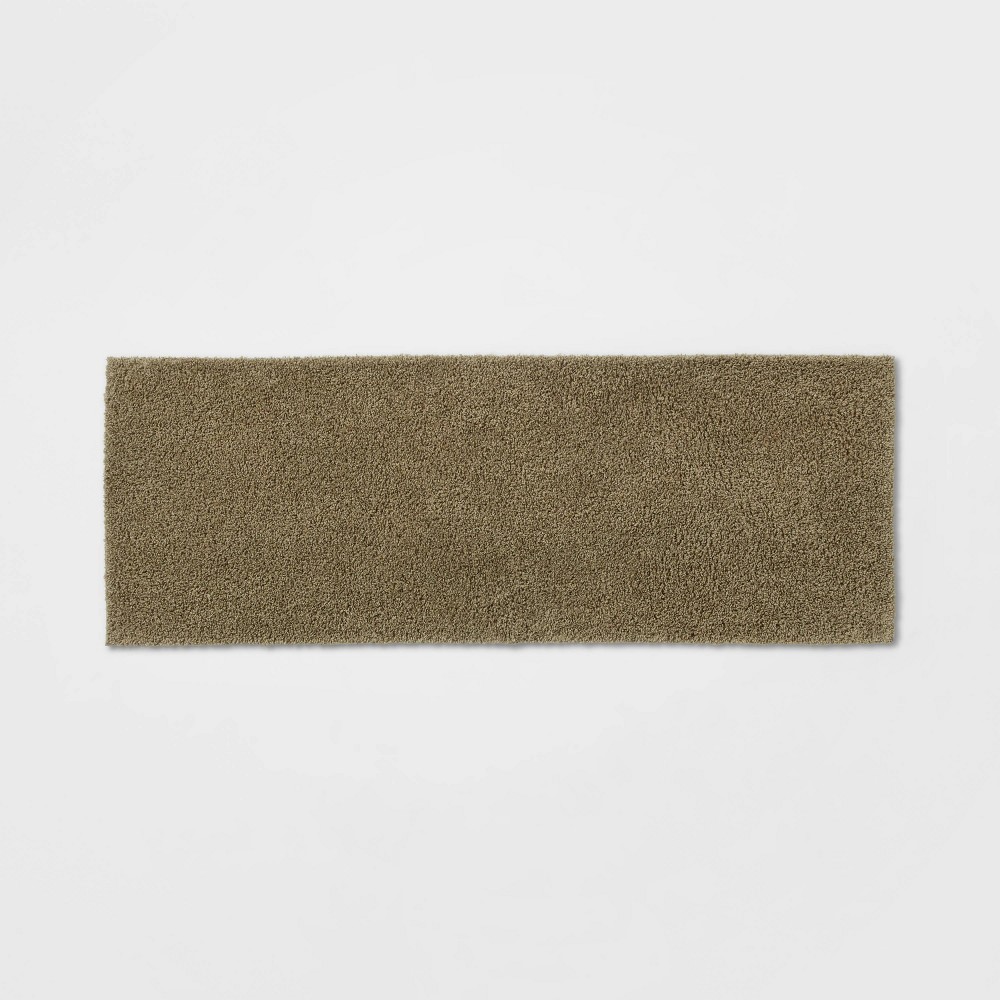  Antimicrobial Bath Runner Olive Green