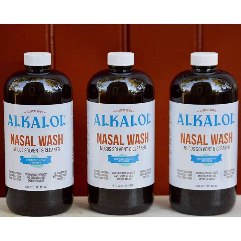Alkalol Nasal Wash - 3pk/48 fl oz, 3 of 4