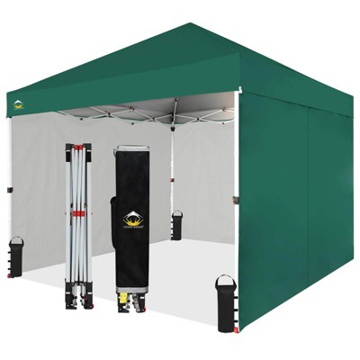 10x10 Commercial Centerlok Canopy & 4 Sidewalls - Accessory Hub, 150D - C100W