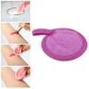 Unique Bargains Soft Flannel Pads Reusable Makeup Remover Eco Pads Facial Make Up Cleansing Removal for Most Skin Types 3 Pcs - 4 of 4