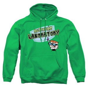 Dexters Laboratory Logo Adult Pull-Over Hoodie - 1 of 4