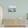 Stupell Industries Tranquil Beachside Flower Meadow Ocean Sailboats Scene, 24" x 30" - 2 of 4