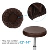 Unique Bargains Round Washable Elastic Bar Stool Cover for Dia 12"-14" Chair 3 Pcs - 3 of 4