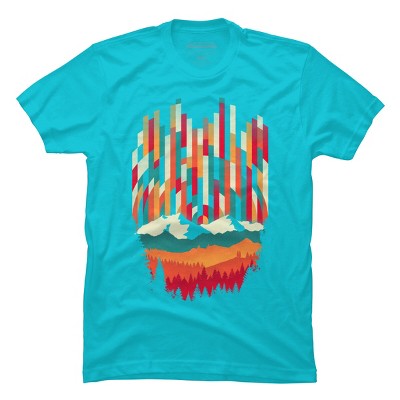 Men's Design By Humans Sunset in Vertical By digsy T-Shirt