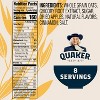 Quaker Fiber Boost Apples & Cinnamon Flavored Instant Oatmeal - 12.6oz/8ct - 4 of 4