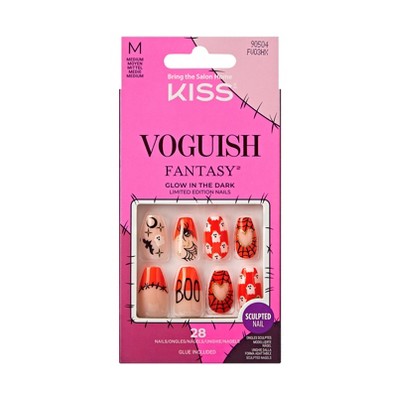 KISS Products Voguish Fantasy Fake Nails - Nightmare - 31ct