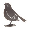 Metal Cut-Out Bird Figurine Set of 4– Rustic Brown Decorative Birds by Melrose - 4 of 4