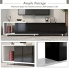 70.1''-100'' Modern Extendable TV Stand, Stylish Entertainment Cabinet with 3 Drawers and Adjustable Length for TVs 80 Inches and Above - 4 of 4