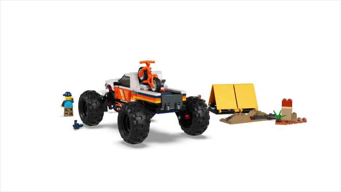 LEGO City 4x4 Off-Roader Adventures Monster Truck Toy 60387, 2 of 8, play video