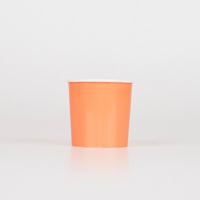 Meri Meri Papaya Tumbler Cups (Pack of 8)