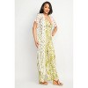 Slickblue Women's Open Front Fringe Cardigan, Crocheted Design, Off White, Short Sleeves, Size S/M-M/L - 4 of 4