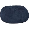 Grungis Bean Bag Chair,Beanbag Chair with Removable Microsuede Cover,Adults Lounge Sofa,Comfy Couch for Living Room Bedroom - 4 of 4