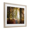 Stupell Industries Follow The Light Forest Path Framed Print Under Glass - 2 of 4