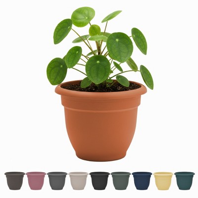 thumbnail image 2 of Bloem Ariana 20-Inch Self-Watering Planter – Terra Cotta Clay Color With Grid 2 of 3
