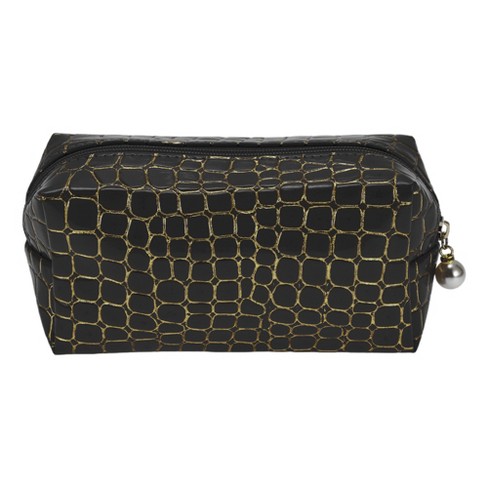 Unique Bargains Women Portable Stone Pattern Makeup Bag 1 Pc - image 1 of 3