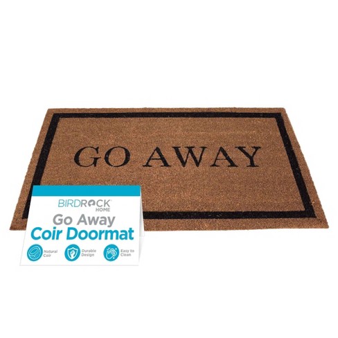 BirdRock Home Go Away Coir Doormat - 18 x 30" - image 1 of 4