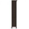 WyndenHall 70" Halifax 5 Shelf Bookcase Hickory Brown - 3 of 4