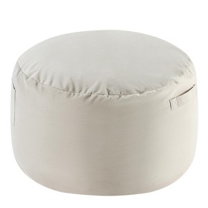 Lyngins 48 Inch Polyester Bean Bag Sofas with Soft Removable Cover for Kids and Adults,Comfy Lazy Sofa Chairs for Living Room - 1 of 4