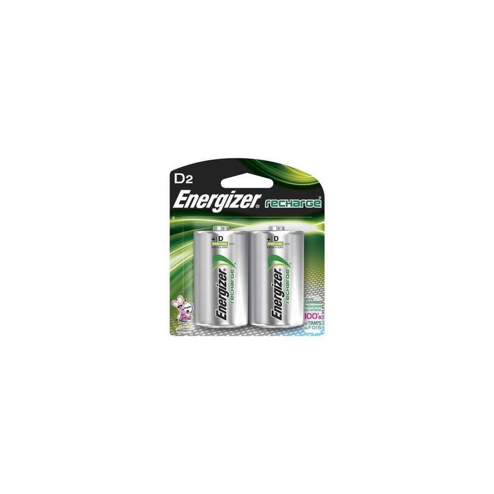 UPC 039800012036 product image for Energizer Recharge D Nickel Metal Hydride Batteries 2 Count - (NH50BP- | upcitemdb.com