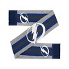 NHL Tampa Bay Lightning Gray Big Logo Scarf - 2 of 3