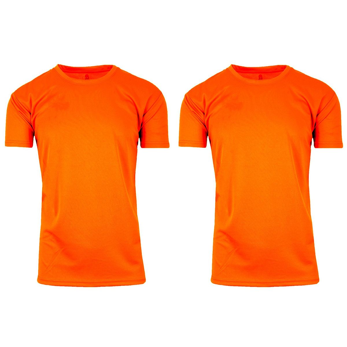 Galaxy By Harvic  High Visibility Short  Sleeve Moisture-Wicking Quick Dry Performance Crew Neck Tee  -2 Pack - thumbnail 5