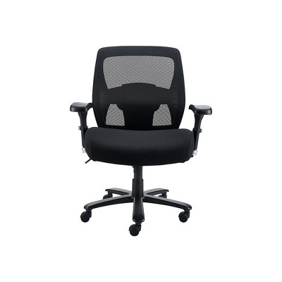 MyOfficeInnovations Mesh Big and Tall Chair Black 1680262