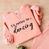 Simply Sage Market I'd Rather Be Dancing Lightweight Garment Dyed Sweatshirt - 3 of 4