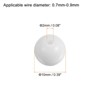 Unique Bargains Loose Craft DIY Earring Necklace Making Acrylic Round Beads 900 Pcs - 2 of 4