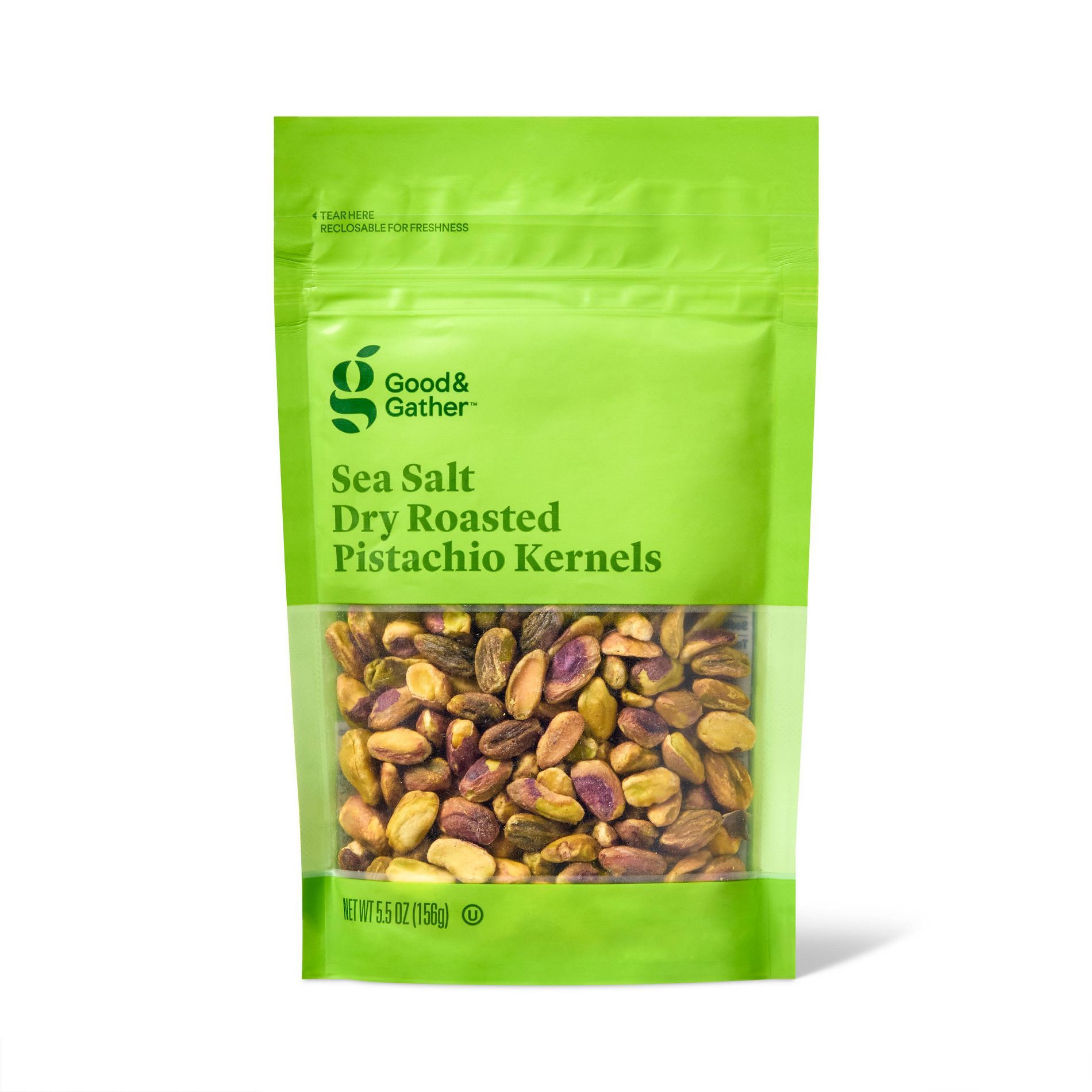 Sea Salt Dry Roasted Pistachio Kernels - 5.5oz - Good & Gather™