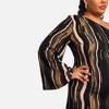 Rebdolls Women's Esperanza Stripe Print Maxi Kaftan Dress - 2 of 3