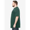 KingSize Shrink-Less Lightweight Longer-Length Crewneck Pocket T-Shirt - 4 of 4