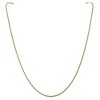 Black Bow Jewelry 1.6mm, 14k Yellow Gold, Round Solid Snake Chain Necklace - 3 of 4