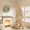 GustoWave 6/9FT Artificial Christmas Tree,Artificial Xmas Tree,Full Branch Tips& Foldable Stand for Home, Office, Party Decoration for Xmas Holiday - 2 of 4