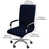PiccoCasa 1 Pc Stretch Office Chair Cover Armchair Protector - 2 of 4