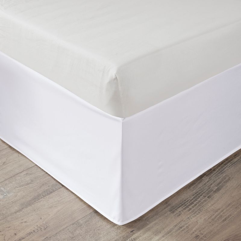 Twin XL Extended Drop 36" Dorm Bed skirt White, 4 of 8