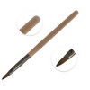Unique Bargains Petal Nail Painting Brushes for Polish Painting Home DIY Nail Design Clear Brown 1 Pc - 3 of 4