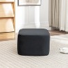SEYNAR Modern Velvet Rectangle Accent Ottoman - 2 of 4