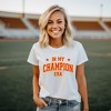 Simply Sage Market Women's Red In My Champion Era Short Sleeve Graphic Tee - 2 of 3