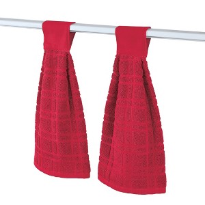 Collections Etc Set Of 2 Hanging Towels - 1 of 3