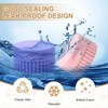 Unique Bargains Silicone Cream Leakproof Travel Decorative Jars 0.68oz 4 Pcs - 3 of 4