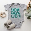 The Juniper Shop Snow Darn Cute Baby Bodysuit - image 2 of 2